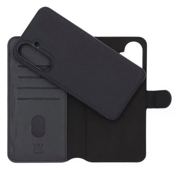 Rvelon Samsung Galaxy A56 Etui Magnetisk Aftageligt Cover Sort