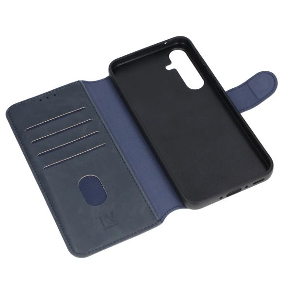 Rvelon Samsung Galaxy A55 Etui 4 Kortlommer Blå