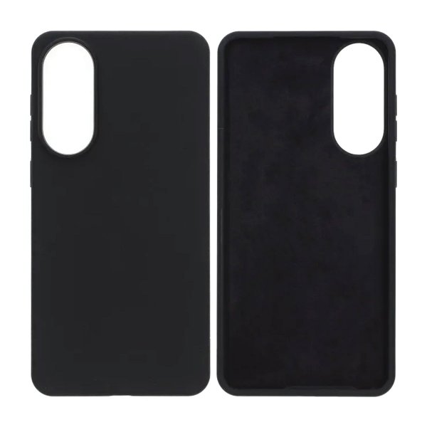 Rvelon Samsung Galaxy S25 Edge Cover Silikone Sort