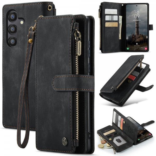 CaseMe Samsung Galaxy A55 Etui C30 Series Sort