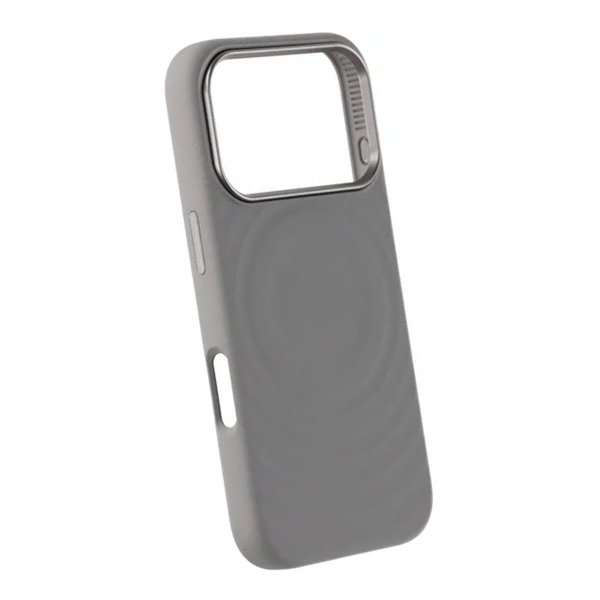 iPhone 17 Pro Cover Silikone MagSafe Lysegrå