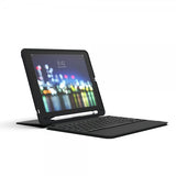 ZAGG iPad 10.2 Etui med Tastatur Slim Book Go Nordisk Sort