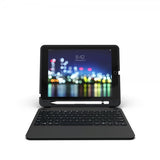 ZAGG iPad 10.2 Etui med Tastatur Slim Book Go Nordisk Sort