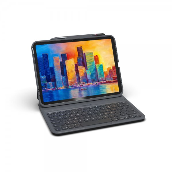 ZAGG iPad 10.9 (gen 10)/iPad 11 (A16) Etui med tastatur Pro Keys Sort Grå