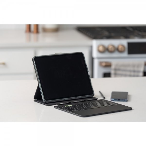 ZAGG iPad Air 13 (M2/M3/M4) Cover med Tastatur Pro Keys 2 Nordisk Layout Sort