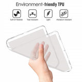 Samsung Galaxy Tab A 10.1 2019 T510 T515 Etui Blød Plast Gennemsigtig