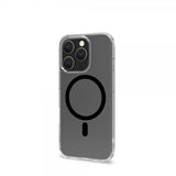 Celly iPhone 16 Pro Cover GELSKINMAG Transparent Sort