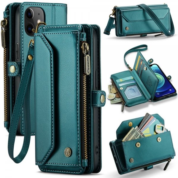CaseMe iPhone 12/iPhone 12 Pro Etui C36 Serie Grøn