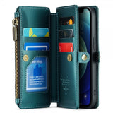 CaseMe iPhone 12/iPhone 12 Pro Etui C36 Serie Grøn