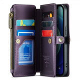 CaseMe iPhone 12/iPhone 12 Pro Etui C36 Serie Lilla