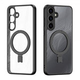 Dux Ducis Samsung Galaxy S25 Cover Aimo Series MagSafe Kickstand Sort