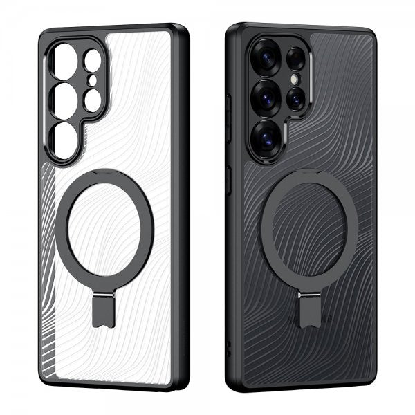 Dux Ducis Samsung Galaxy S25 Ultra Cover Aimo Series MagSafe Kickstand Sort