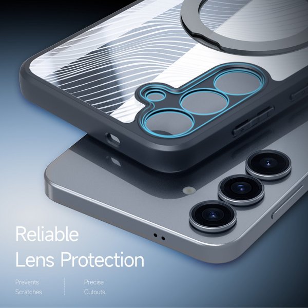Dux Ducis Samsung Galaxy S25 Plus Cover Aimo Series MagSafe Kickstand Sort