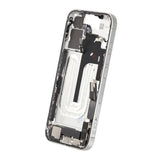 Midterramme med smådele til iPhone 16 - Hvid OEM