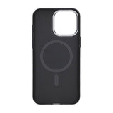 iPhone 15 Pro Max Cover Kulstofmønster MagSafe Sort