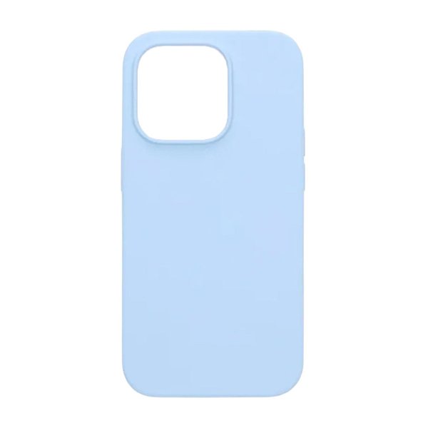 Rvelon iPhone 14 Pro Cover Silikone MagSafe Lyseblå