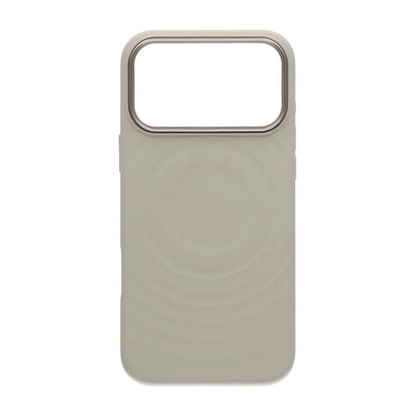 iPhone 17 Pro Max Cover Silikone MagSafe Beige
