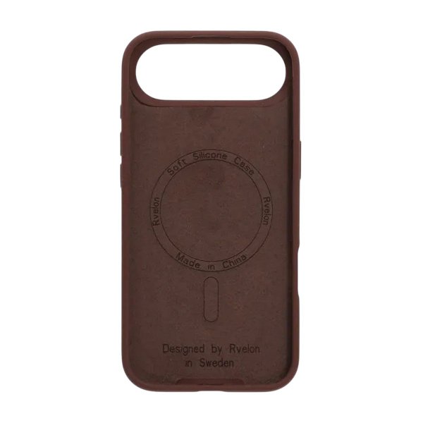 Rvelon iPhone Air Cover Silikone MagSafe Brun