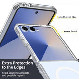 Nordic Covers Samsung Galaxy Z Flip 7 Cover Feather Series MagSafe Transparent