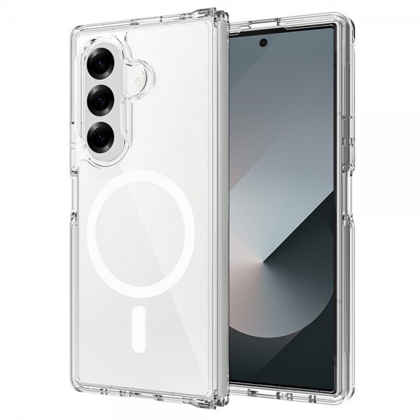Nordic Covers Samsung Galaxy Z Fold 7 Cover Feather Series MagSafe Transparent
