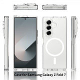 Nordic Covers Samsung Galaxy Z Fold 7 Cover Feather Series MagSafe Transparent