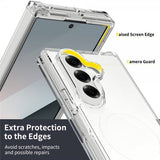 Nordic Covers Samsung Galaxy Z Fold 7 Cover Feather Series MagSafe Transparent