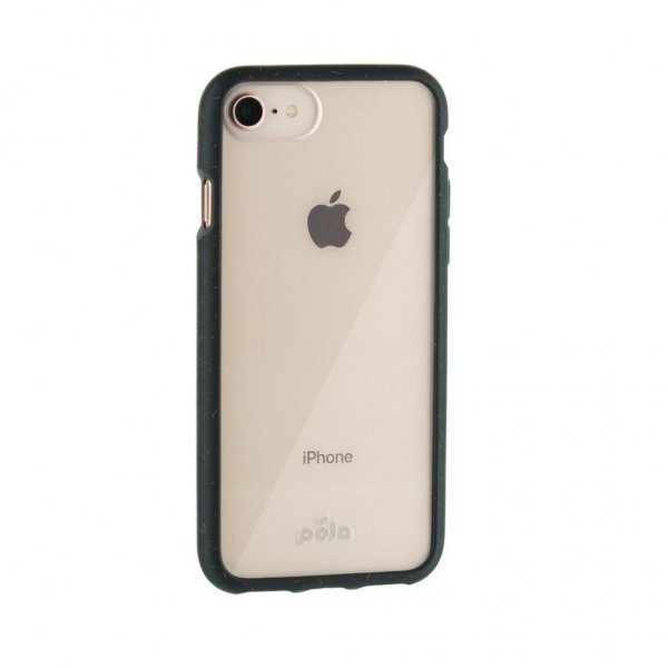 Pela iPhone 7/8/SE Cover Eco Friendly Klar Sort