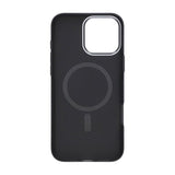iPhone 16 Pro Max Cover Kulfibermønster MagSafe Sort
