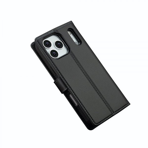 Nordic Covers iPhone 17 Pro Etui med aftageligt MagSafe-cover Raven Black