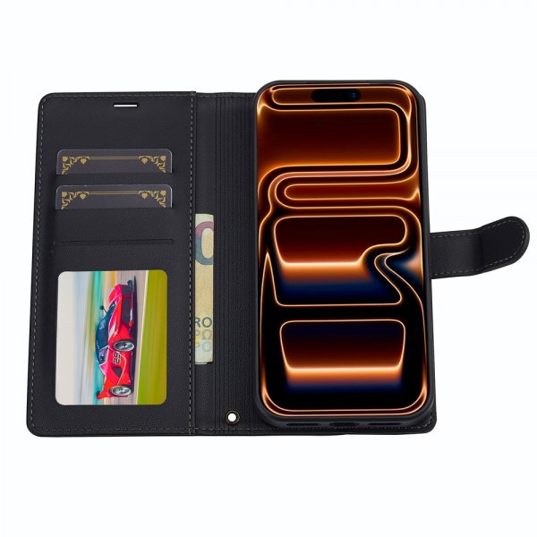 Nordic Covers iPhone 17 Pro Etui med aftageligt MagSafe-cover Raven Black