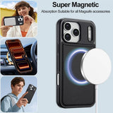 Nordic Covers iPhone 17 Pro Max Cover med aftageligt MagSafe-cover Raven Black