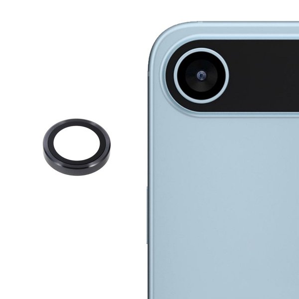 iPhone Air Kamerabeskyttelse Hærdet Glas Grå