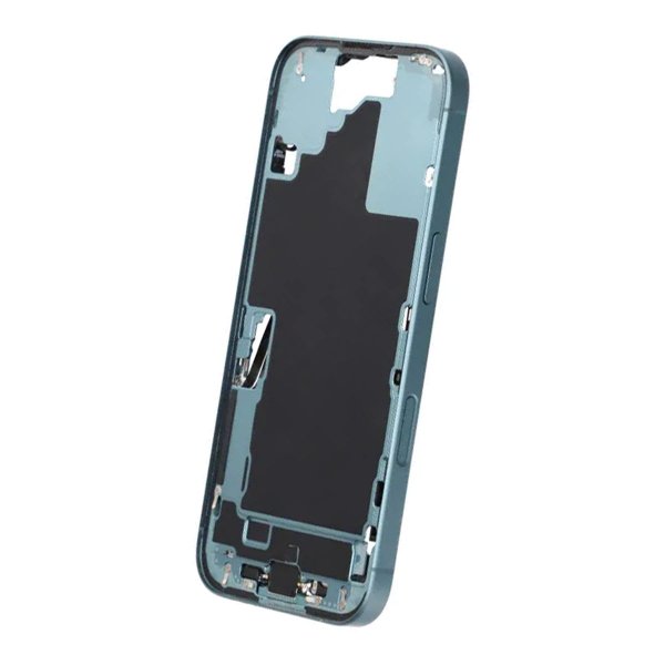 Mellemramme med smådele til iPhone 16 - Grøn OEM