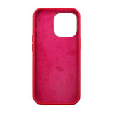 Rvelon iPhone 13 Pro Silikonecover Rød