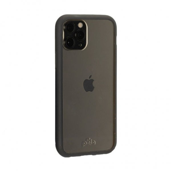 Pela iPhone 11 Pro Cover Miljøvenlig Klar Sort