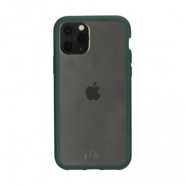 Pela iPhone 11 Pro Cover Miljøvenlig Klar Grøn