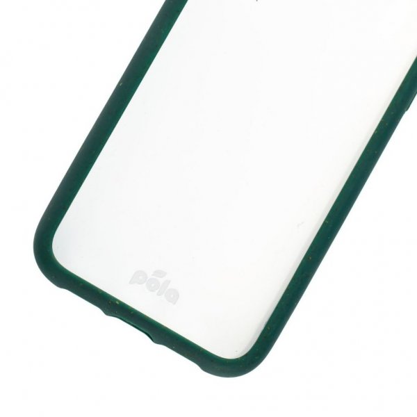 Pela iPhone 11 Pro Cover Miljøvenlig Klar Grøn