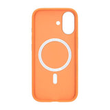 iPhone 17 Cover Kunstlæder MagSafe Orange