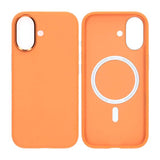 iPhone 17 Cover Kunstlæder MagSafe Orange