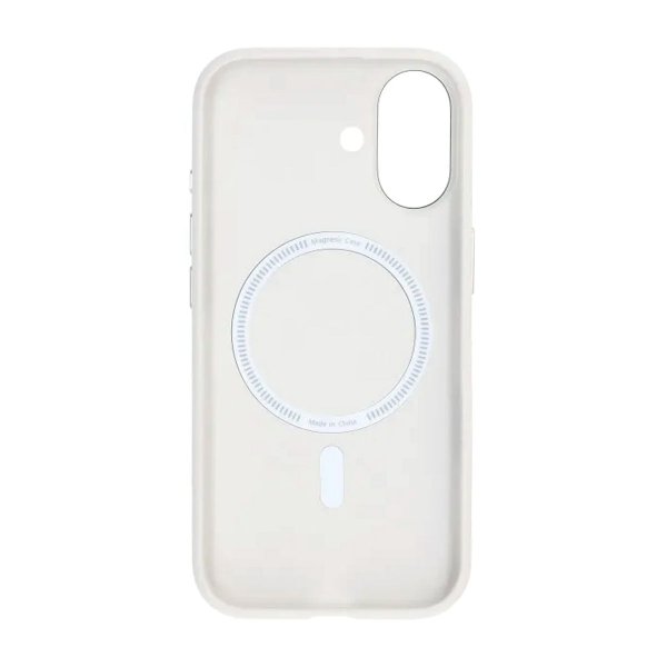 iPhone 17 Cover Kunstlæder MagSafe Hvid