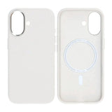 iPhone 17 Cover Kunstlæder MagSafe Hvid