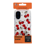 iPhone 17 Cover Mønster MagSafe Kirsebær