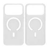 iPhone 17 Pro Cover Bølget MagSafe Hvid