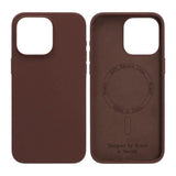 Rvelon iPhone 15 Pro Max Cover Silikone MagSafe Brun