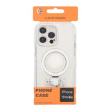 iPhone 15 Pro Max Cover Ringstand MagSafe Transparent