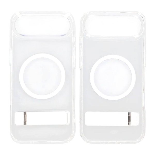 Rvelon iPhone Air Skal med Stativ Transparent