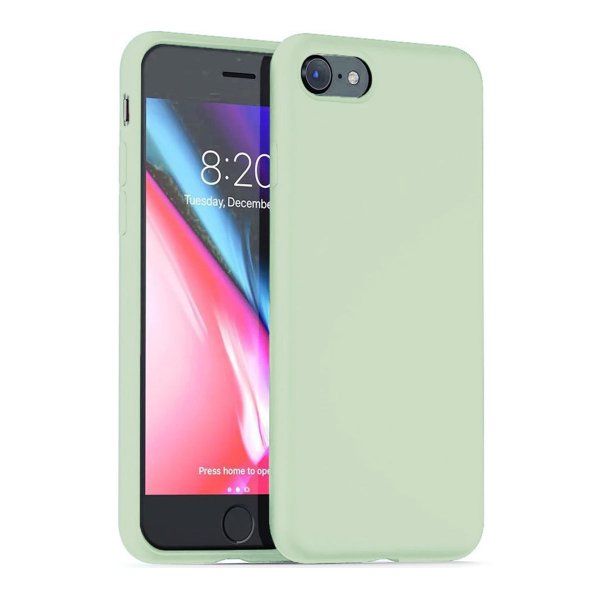 Rvelon iPhone 7/8/SE Cover Silikone Grøn
