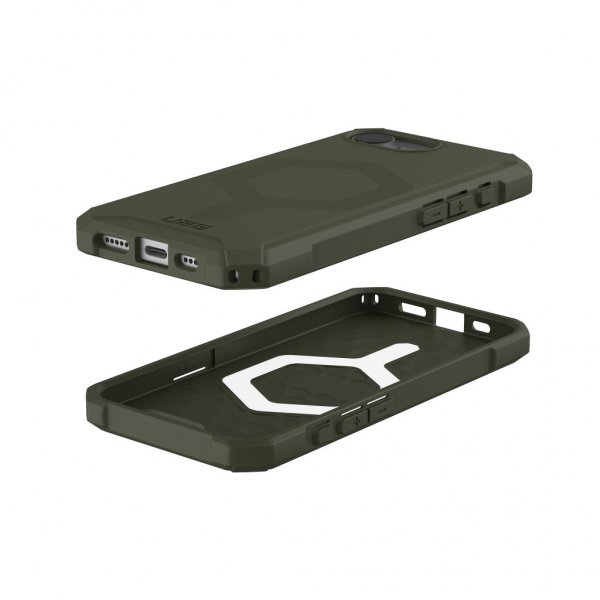 Urban Armor Gear (UAG) iPhone 16/17 Cover Essential Armor MagSafe Olive Drab