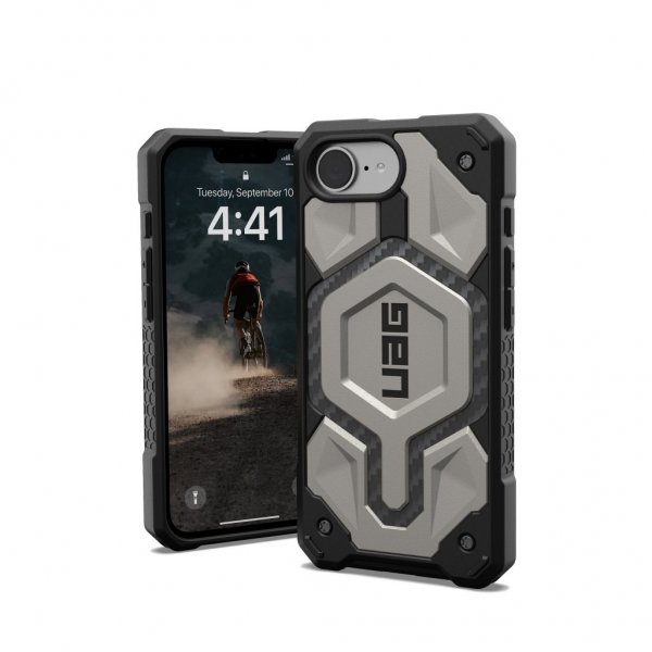 Urban Armor Gear (UAG) iPhone 16/17 Cover Monarch Pro MagSafe Titanium