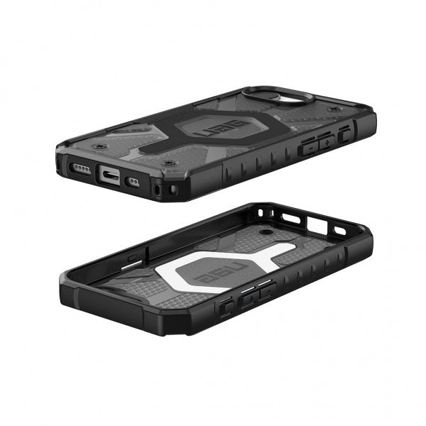 Urban Armor Gear (UAG) iPhone 16/17 Cover Pathfinder Clear MagSafe Ash